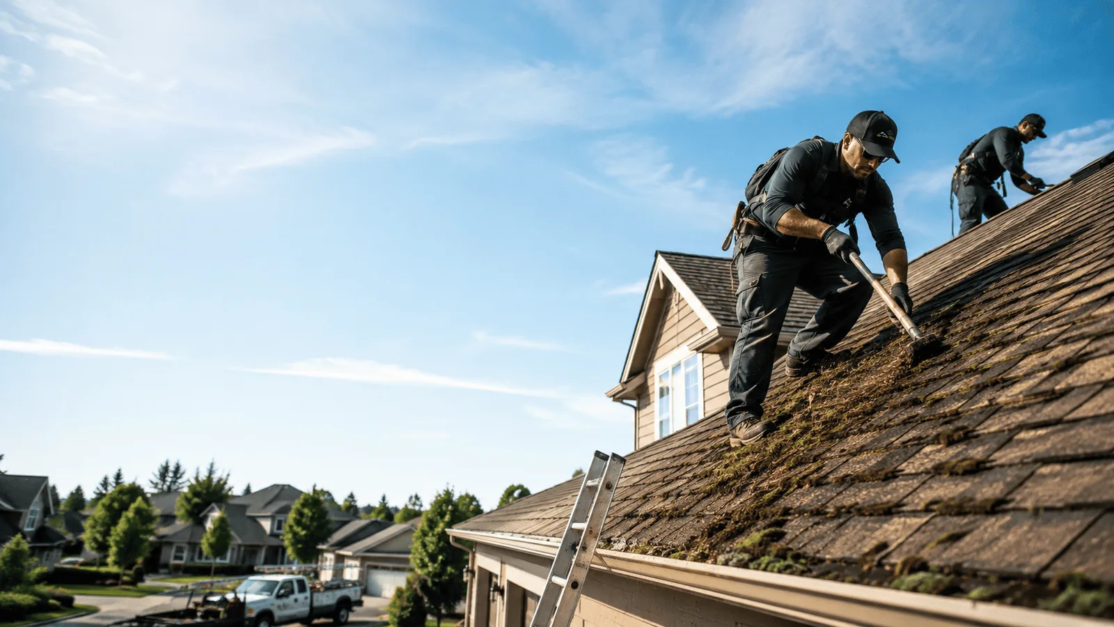 Roof Moss Removal in Burlington, CO near me